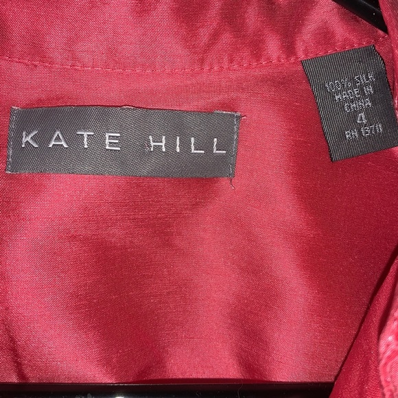 Kate Hill Silk Blazer - Picture 2 of 5